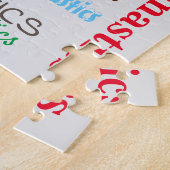 Turntypografie Puzzel (Zijkant)
