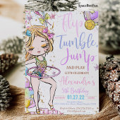 Turnuitnodiging Feest Turnen Kaart