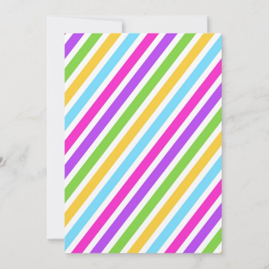 Turnuitnodiging verjaardag kaart (Achterkant)