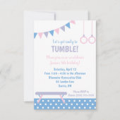 Turnvereniging verjaardagsfeest uitnodiging (Voorkant)