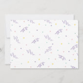 Turnvereniging Verjaardagsuitnodiging met Windmole Kaart (Achterkant)