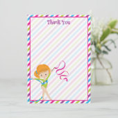 Turnverjaardag dank je kaarten (Staand voorkant)