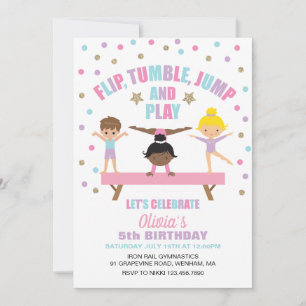 Turnverjaardag in pastelkleuren kaart