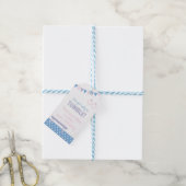 Turnverjaardagsfeestje  cadeaulabel (Met Touw)