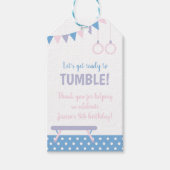 Turnverjaardagsfeestje  cadeaulabel (Voorkant)