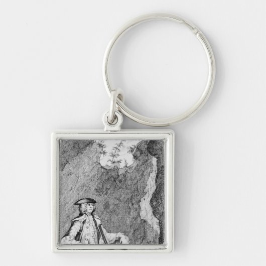 Turpin terwijl hij zichzelf in een grot verborg sleutelhanger (Voorkant)