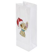 Turq Gift Bag Wijn Cadeautas (Achterkant Gekanteld)