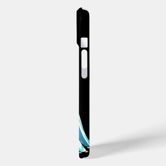 Turqoise Dreams Pageant Portrait Blonde Case-Mate iPhone Case (Achterkant / Links)