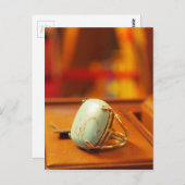 Turqouise Ring Briefkaart (Voorkant / Achterkant)