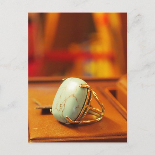 Turqouise Ring Briefkaart (Voorkant)