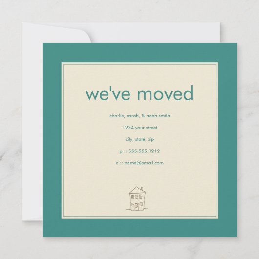 turquente bewegende aankondiging (Voorkant)