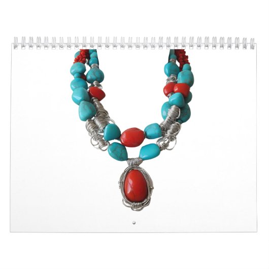 Turquoise 12 Maanden 2027 Kalender (Hoes)