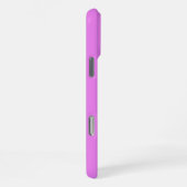 Turquoise 3D Azure-naam | Grappig Violet iPhone Hoesje (Rechterkant)