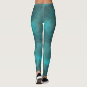 Turquoise Abstract Leggings (Achterkant)
