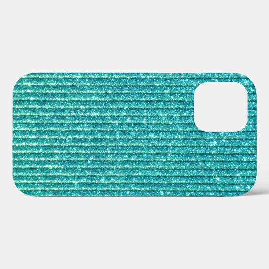 Turquoise achtergrond Case-Mate iPhone case (Achterkant (horizontaal))