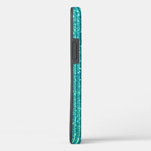 Turquoise achtergrond Case-Mate iPhone case (Achterkant / Rechts)