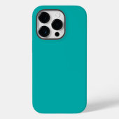 Turquoise Achtergrond naar als je wilt Case-Mate iPhone Case (Achterkant)