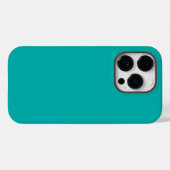 Turquoise Achtergrond naar als je wilt Case-Mate iPhone Case (Achterkant (horizontaal))