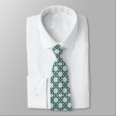 Turquoise Aqua Blue Formal Attire Stropdas (Gebonden)