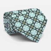 Turquoise Aqua Blue Formal Attire Stropdas (Opgerold)