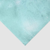 Turquoise Aqua Gold Glam Glitter Sparkle Tissuepapier (Detail)