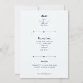 Turquoise Arabian Nights Waterverf Quinceañera Kaart (Achterkant)