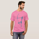 Turquoise Archer T-shirt (Voorkant volledig)