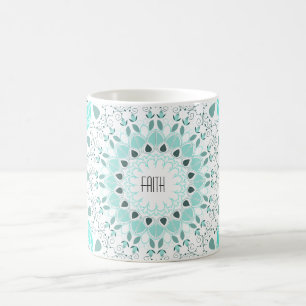 Turquoise Art Deco Mandala Mok