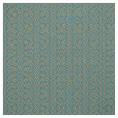 Turquoise art deco stof (Swatch)