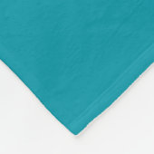 Turquoise Awareness Ribbon Angel Soft Blanket Fleece Deken (Hoek)