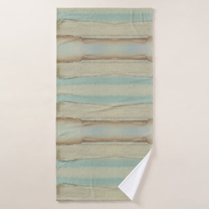 Turquoise badhanddoek