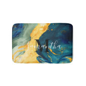 Turquoise Badmat (Voorkant)