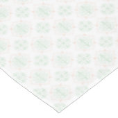 Turquoise Baroque Royal Damask Tafelkleed (Gekanteld)