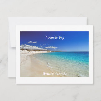 Turquoise Bay, Western Australia Briefkaart