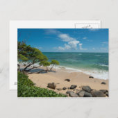 Turquoise Beach Briefkaart (Voorkant / Achterkant)