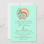 Turquoise Beach Theme Kaart (Voorkant)