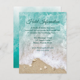 Turquoise Beach Waves Bat Mitzvah Hotel Info Kaart
