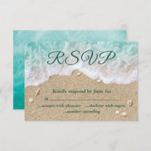 Turquoise Beach Waves Bat Mitzvah RSVP