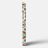 Turquoise beige kleurrijke caleidoscoop ornament Case-Mate iPhone case (Achterkant / Links)