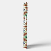 Turquoise beige kleurrijke caleidoscoop ornament Case-Mate iPhone case (Achterkant / Rechts)