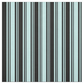 Turquoise & Black Colored Lined/Striped Pattern Stof (Swatch)