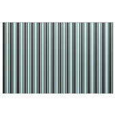 Turquoise & Black Colored Lined/Striped Pattern Stof (Fat Quarter)
