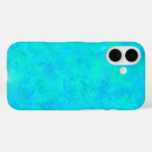 turquoise blauw Abstract patroon Case-Mate iPhone Case (Achterkant (horizontaal))