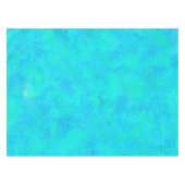 turquoise blauw Abstract patroon Tafelkleed (Voorkant (Horizontaal))