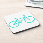 Turquoise; Blauw Groene Fiets Onderzetter (Linkerzijde)