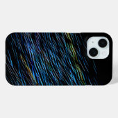 Turquoise Blauw Licht Schildering 1 Case-Mate iPhone Case (Achterkant (horizontaal))