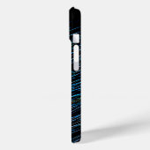 Turquoise Blauw Licht Schildering 1 Case-Mate iPhone Case (Achterkant / Links)
