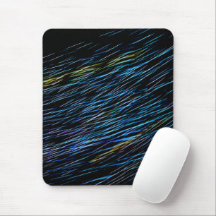 Turquoise Blauw Licht Schildering 1 Muismat