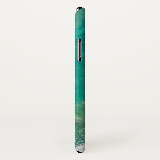 turquoise blauw strand Case-Mate iPhone case (Achterkant / rechts)
