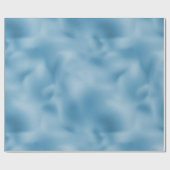 Turquoise Blauwe Bruiloft Cadeaupapier (Vlak)